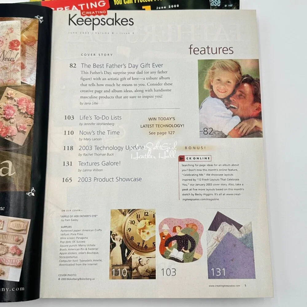 Creating Keepsakes 3 Scrapbook Magazines Crafting Photos